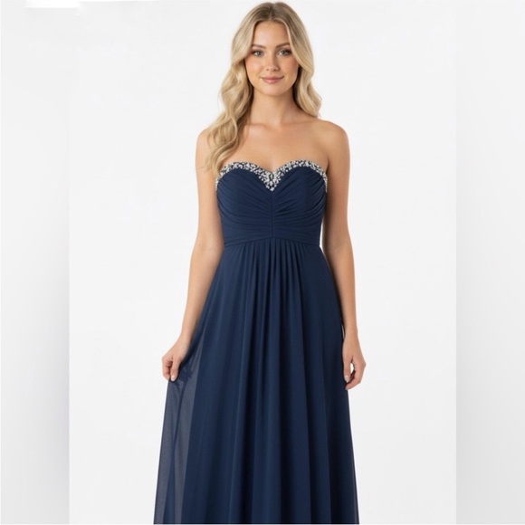 B. darlin formal maxi dress gown size 5/6 - Picture 1 of 9